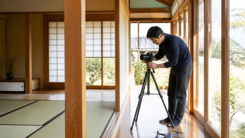 光の入る明るい室内