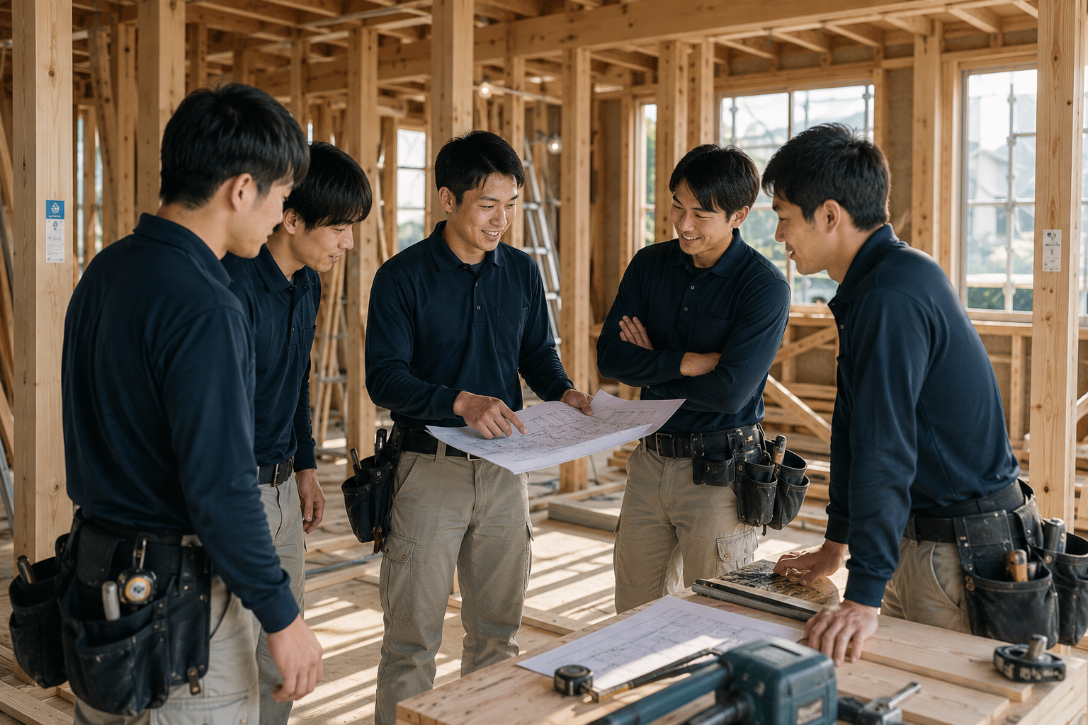 丸投げしやすい施工体制